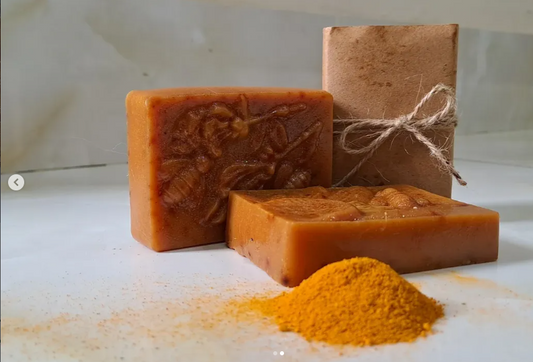 Saffron & Rose Bridal Glow Soap (With Kojic & Vitamin C)