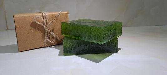 Acne Clear Soap Bar, Deep Pore Cleansing with Tea Tree & Neem, For Oily & Acne-Prone Skin