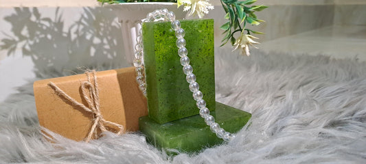 Acne Clear Soap Bar with Tea Tree and Neem for Oily and Acne-Prone Skin by Been Botanics